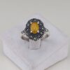 Mystique – Bague en argent gravée avec Sharf al-Shams
