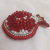 Épinglette Broche Grenade – Accessoire Élégant Artisanal pour Femmes