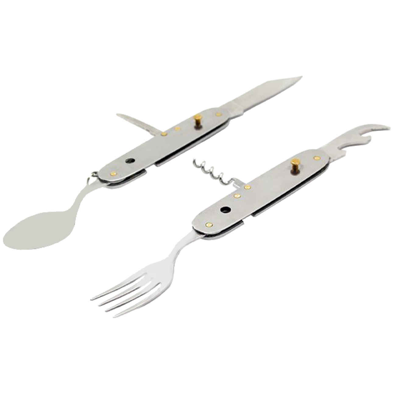 Ensemble de Vaisselle et Couverts Portable pour Camping - Léger, Idéal pour le Backpacking et les Voyages