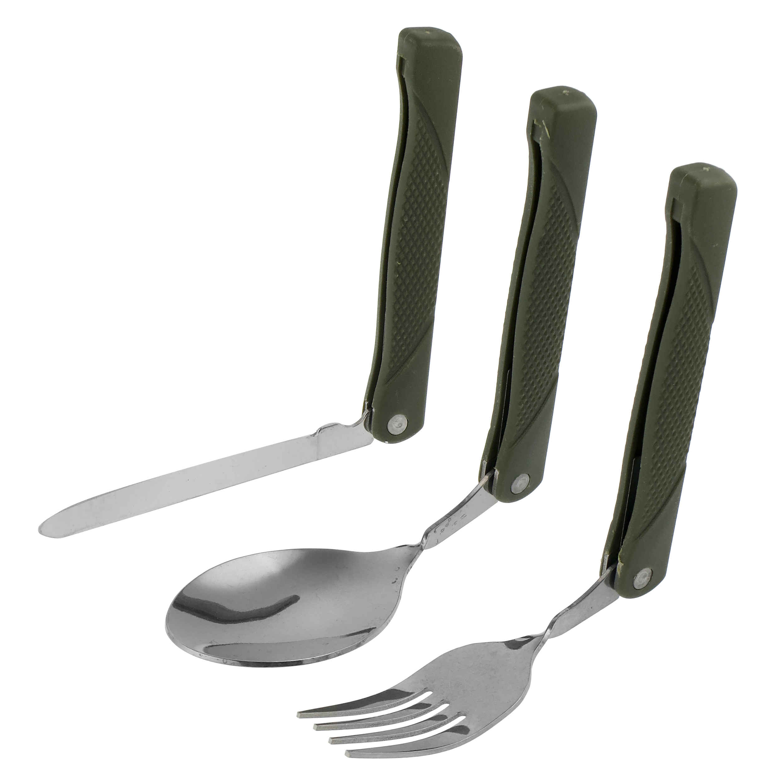 Ensemble de Vaisselle et Couverts Portable pour Camping de 3 Pièces - Idéal pour le Backpacking et les Voyages