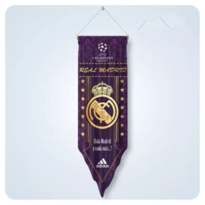 Drapeau mural fan du Real Madrid – Montrez votre soutien au club de football légendaire