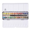 Set de 12 aquarelles MaimeriBlu – Couleurs brillantes pour chefs-d'œuvre