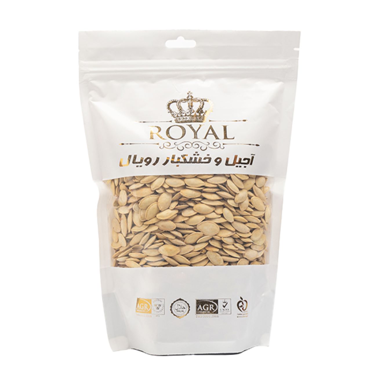 Graines de citrouille grillées salées Marque Royal - 500 g