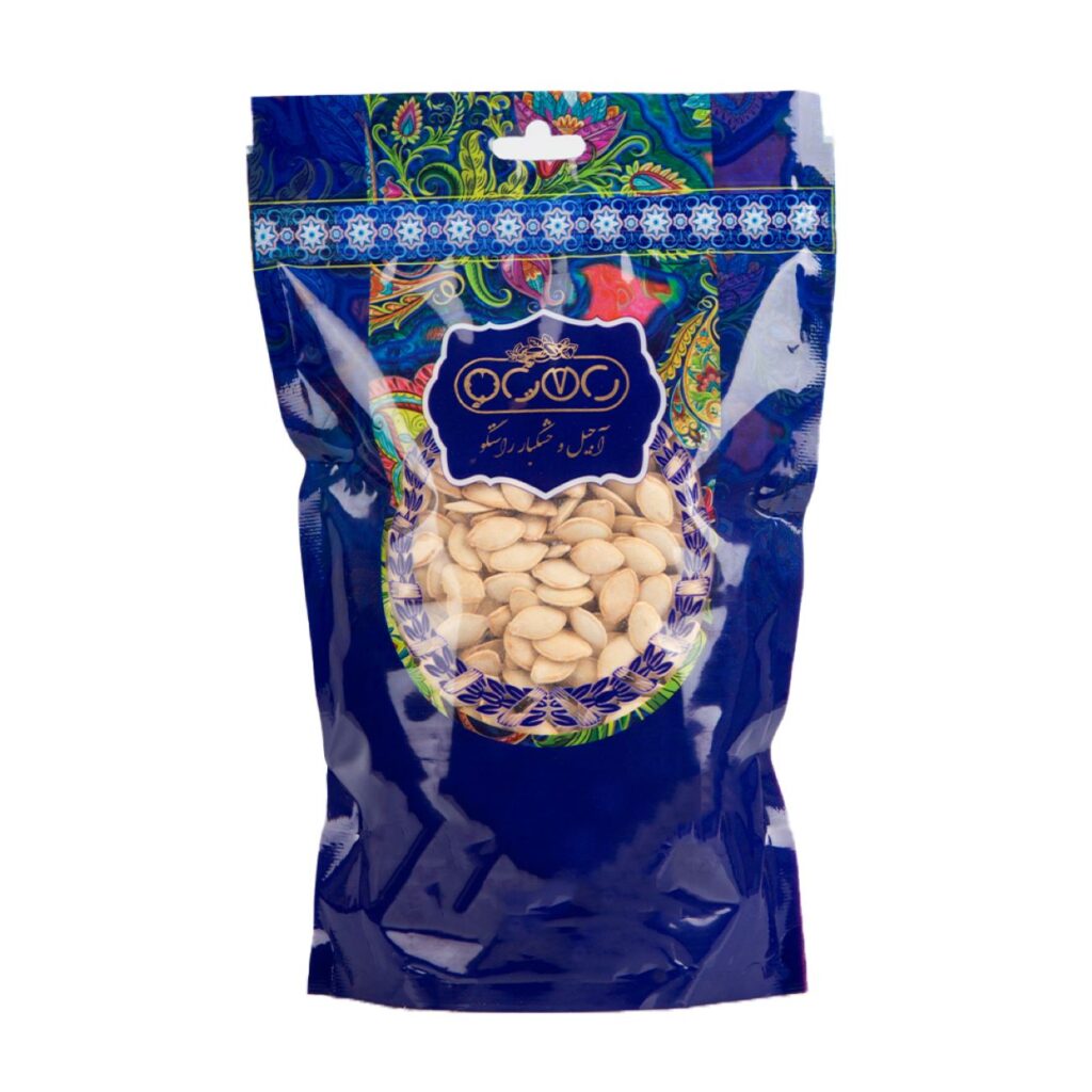 Snack de graines de citrouille grillées et salées Marque Akbar Rastgoo - 500 g