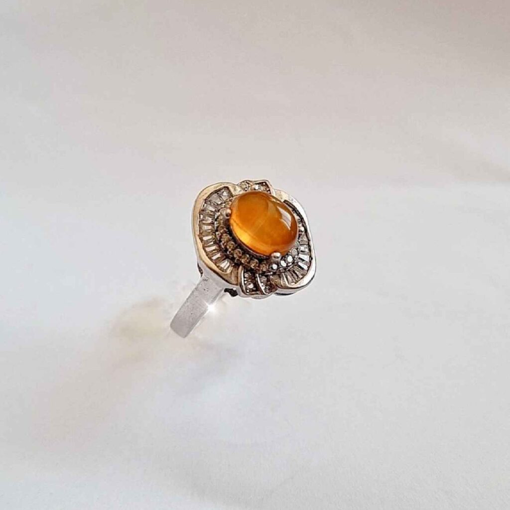 Bague en argent Sharf al-Shams – Un symbole d’élégance