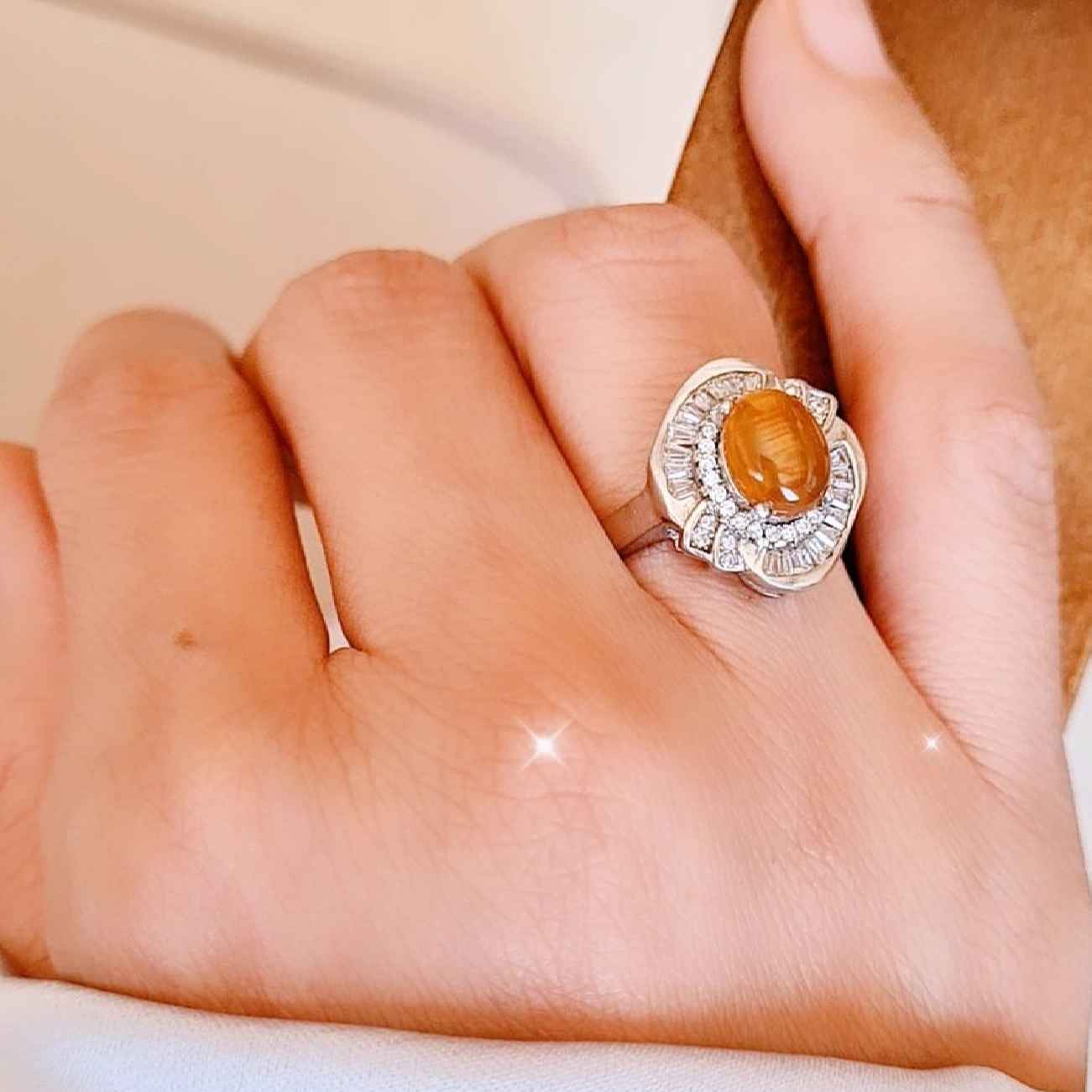 Bague en argent Sharf al-Shams – Un symbole d’élégance