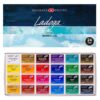 Set de 24 aquarelles Rembrandt – Parfait pour tous vos projets artistiques