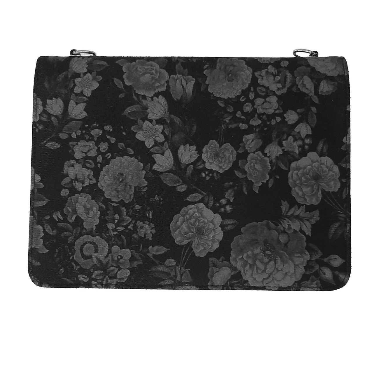 Sac à épaule à chaîne stylé avec foulard à motifs assortis