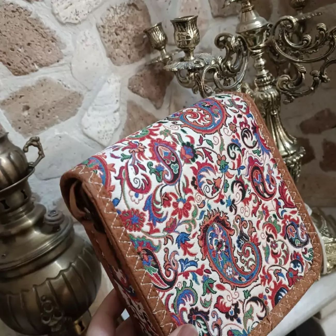 Sac à bandoulière Termeh avec motif persan pour une élégance stylée