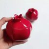 Bol à sucre en céramique unique avec design de grenade