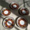 Assiettes Haft-Seen Vitarail – Motif géométrique (lot de 11)