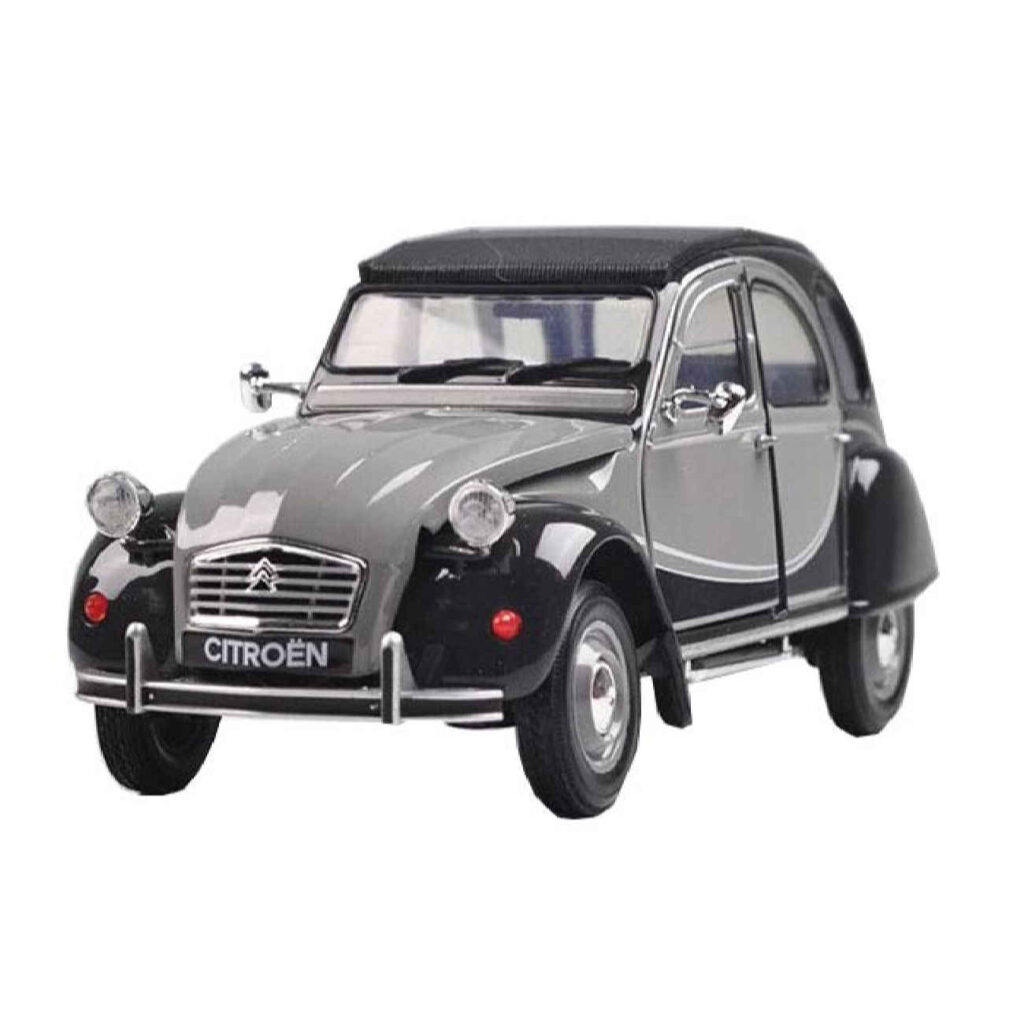 Modèle de voiture jouet Welly Citroën Jian 2CV (1940) - parfait pour les collectionneurs de Diecast