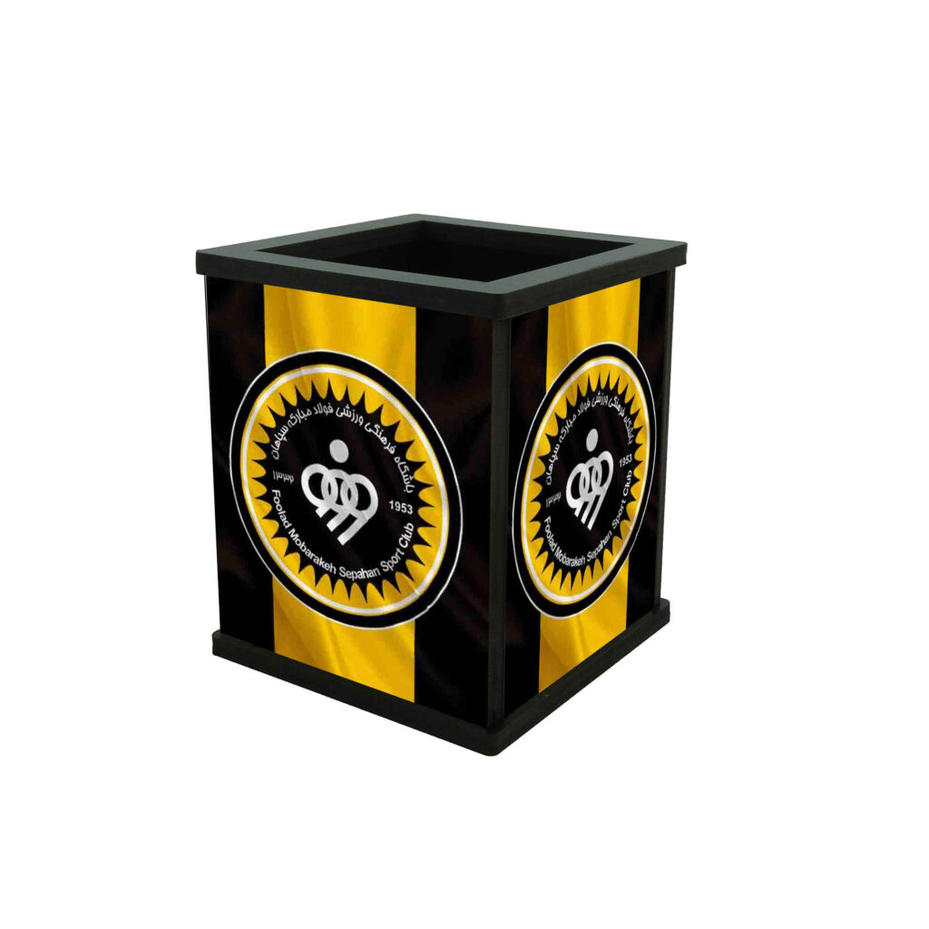 Favori des Fans – Porte-stylo en Bois Équipe de Football Sepahan pour Supporters