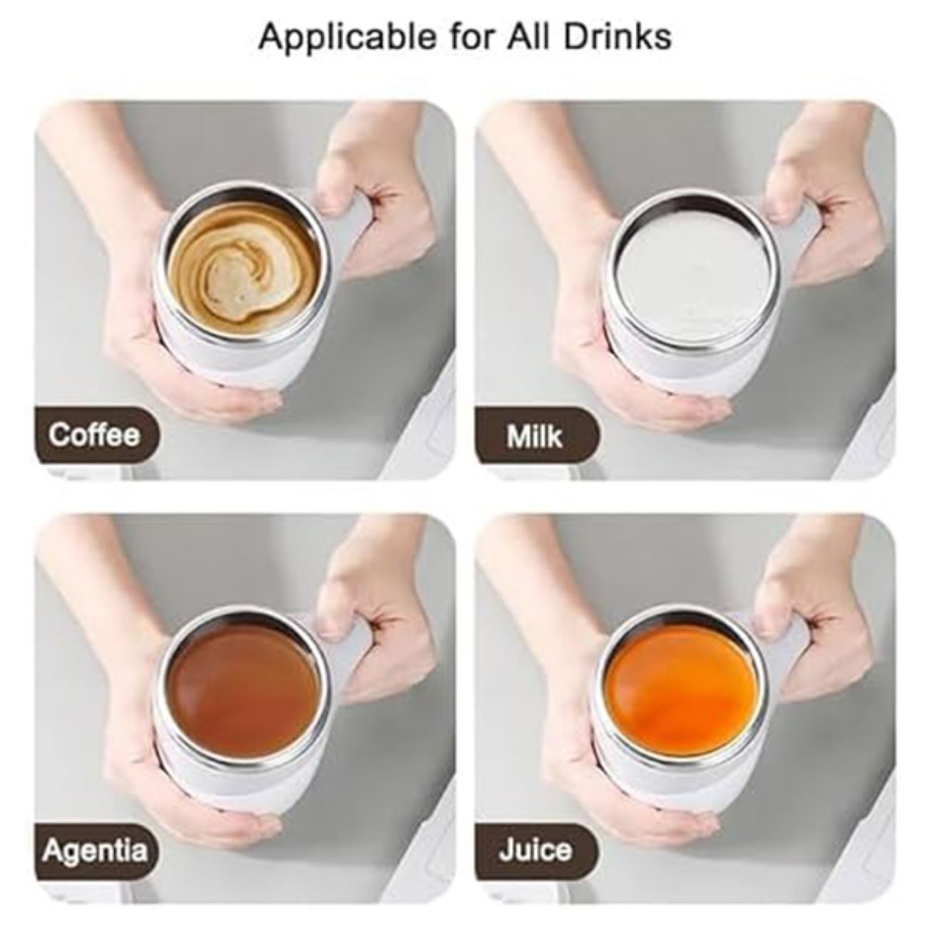 Mug de Voyage à Remuage Automatique – Modèle XD-860 (380 ml)