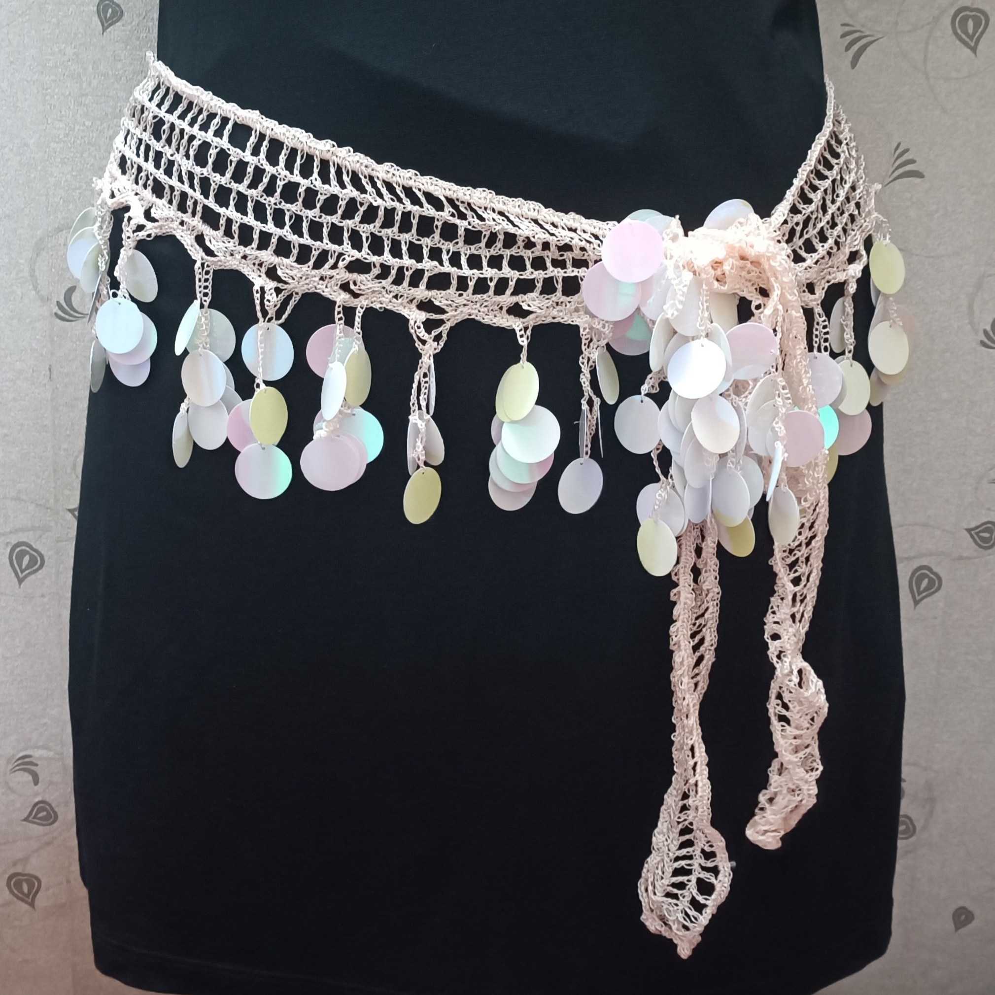 Écharpe de hanches pour la danse du ventre pour femmes – Accessoire de tenue de danse