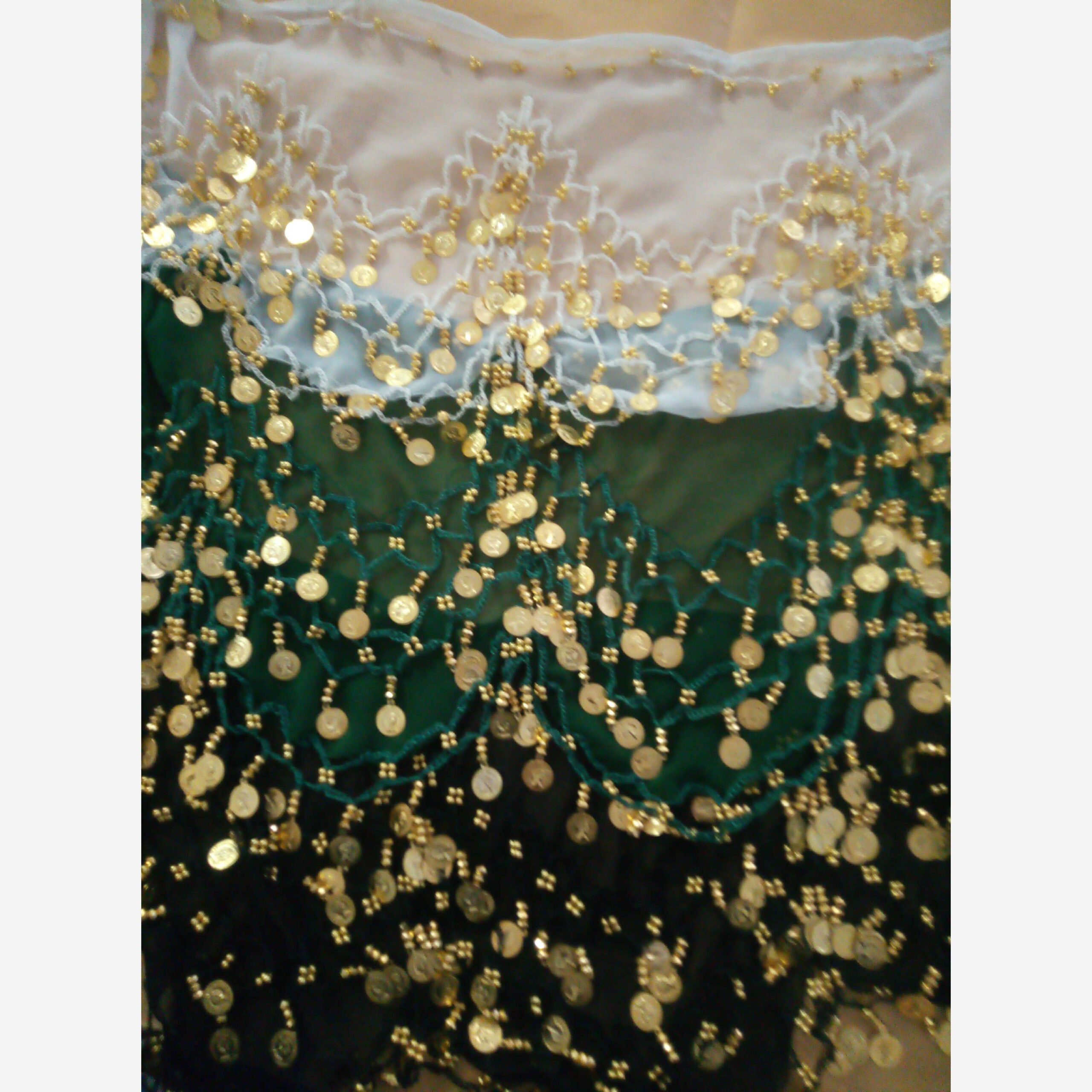 Ceinture de Danse du Ventre avec Pièces – Parfaite pour les Fêtes et les Tenues de Scène
