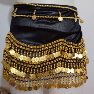 Ceinture de Danse du Ventre avec Pièces – Convient aux Débutants comme aux Professionnels