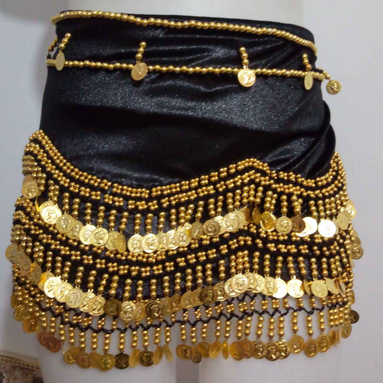 Ceinture de Danse du Ventre avec Pièces – Convient aux Débutants comme aux Professionnels