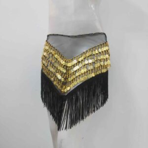 Ceinture de Danse du Ventre avec Pièces – Idéale pour les Performances de Danse du Ventre II