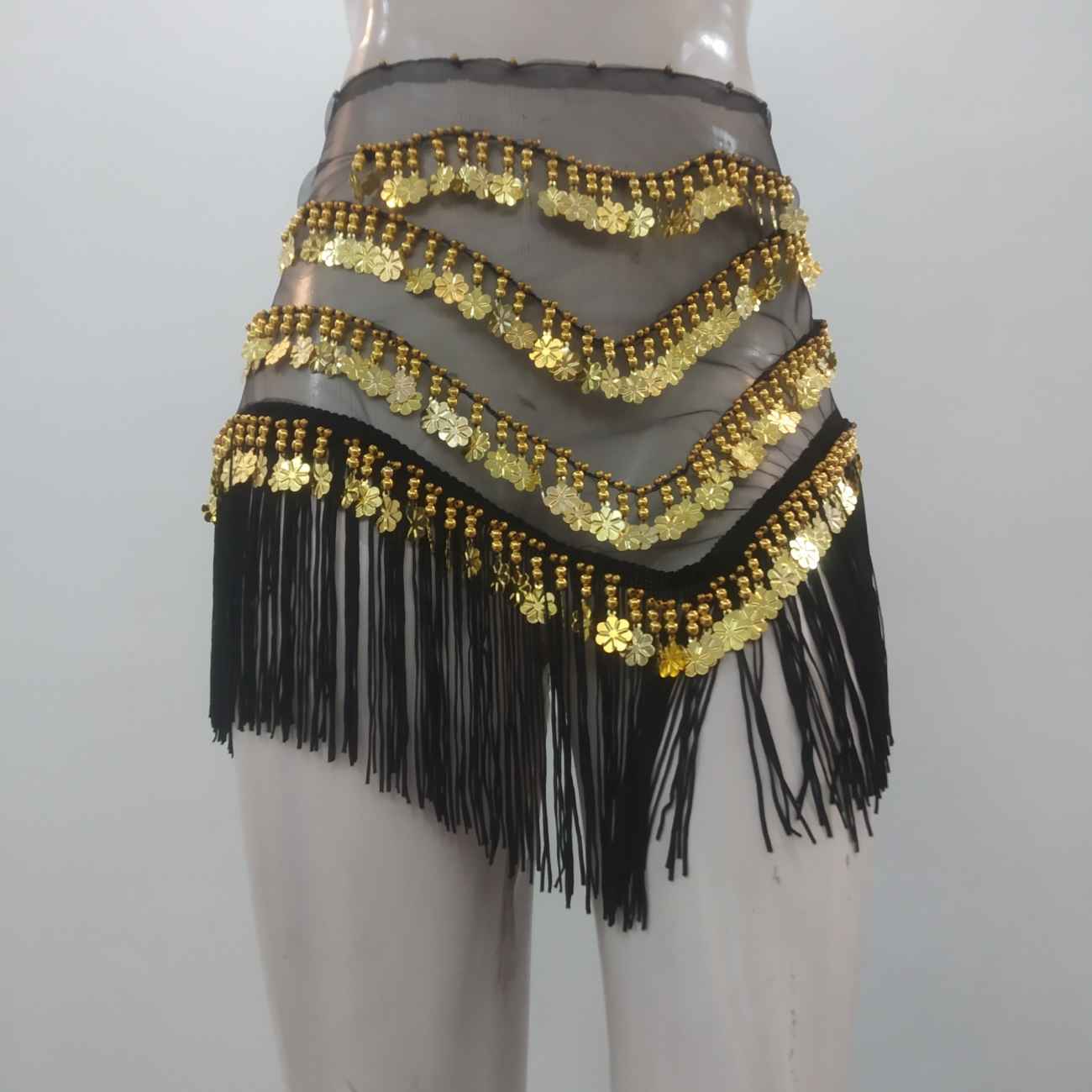 Ceinture de Danse du Ventre avec Pièces – Parfaite pour les Fêtes Costumées