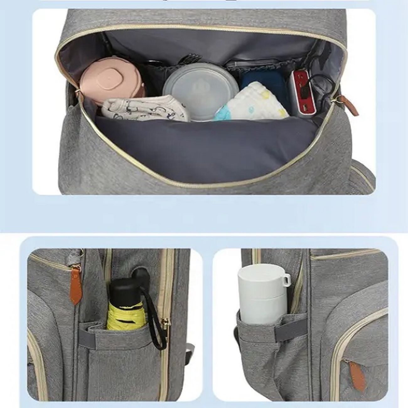 Sac à Langer Multifonction pour Mamans | Pratique et Élégant