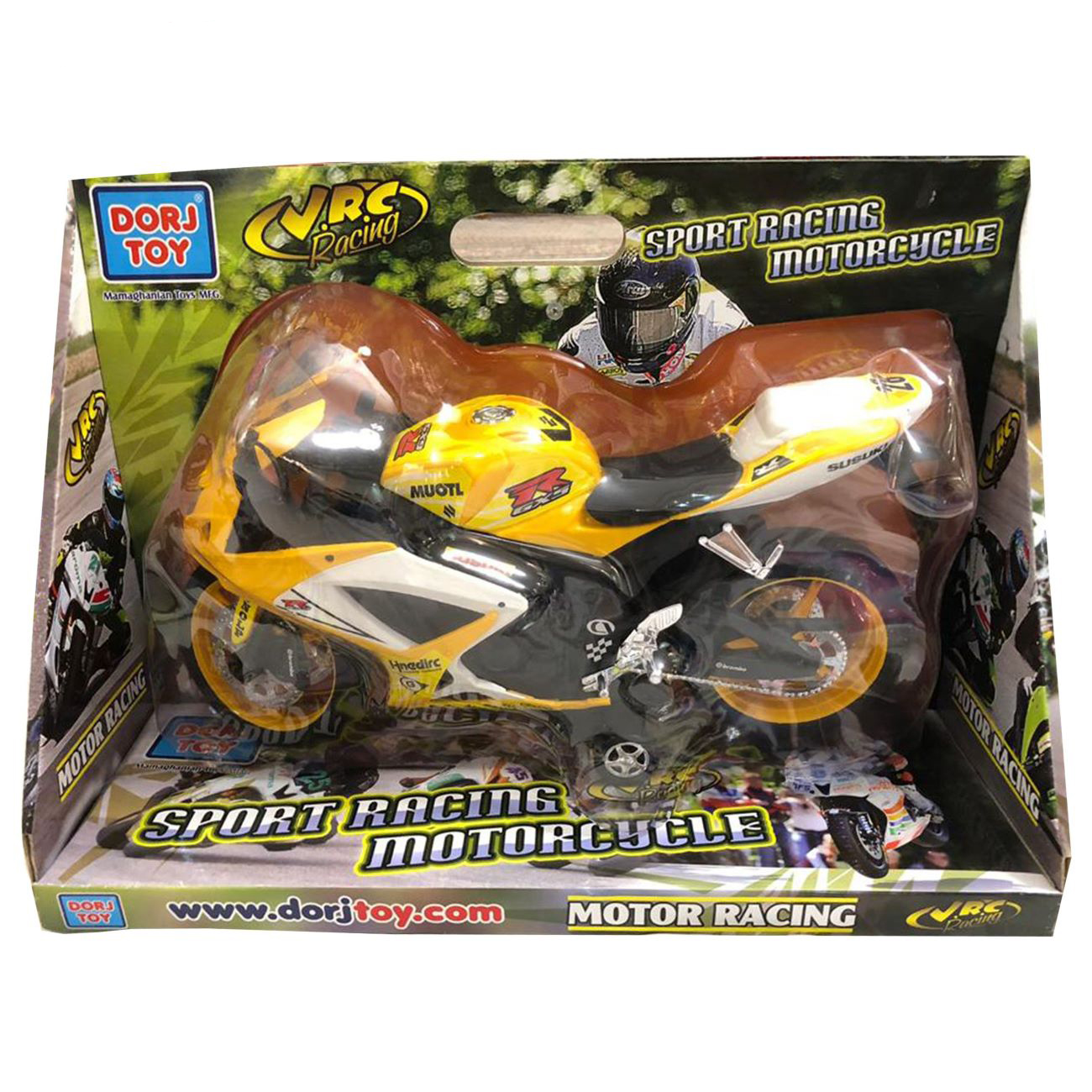Jouet Moto de Course Suzuki – Modèle Sportif Adapté aux Enfants et aux Collectionneurs