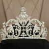 A Touch of Sparkle Crystal Wedding Tiara - as Part of Wedding Jewelry Showcases or Tip