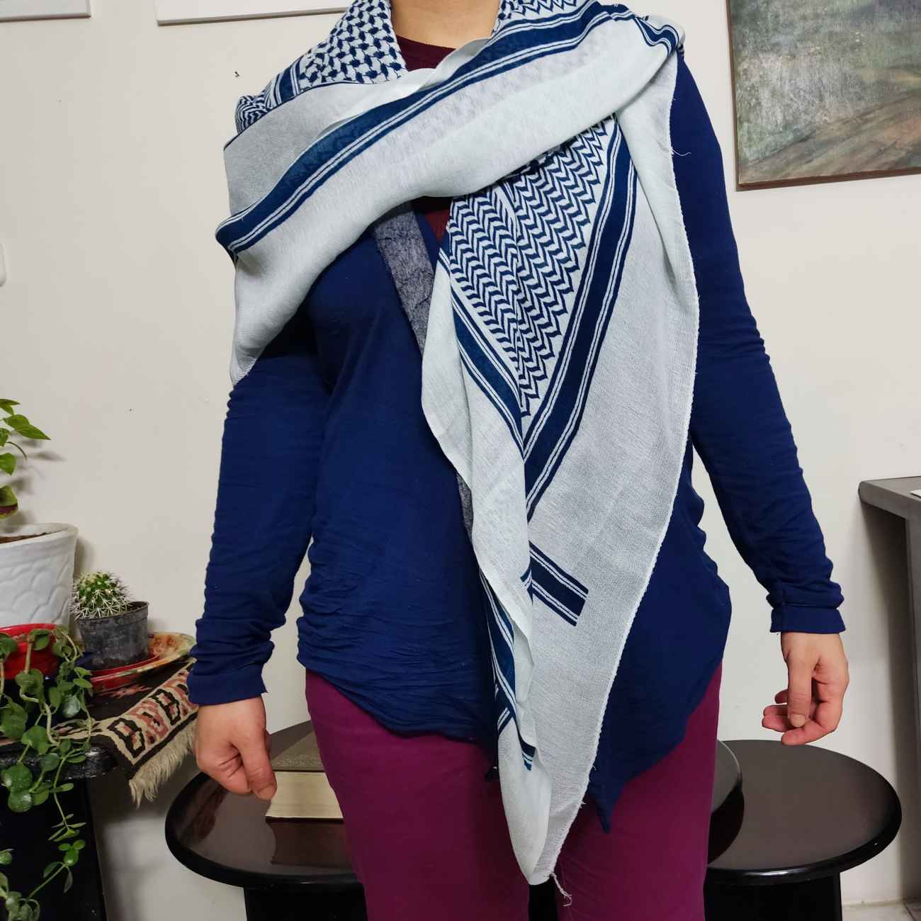 Shemagh Arafat – Léger et Durable, Convient aux Hommes et aux Femmes
