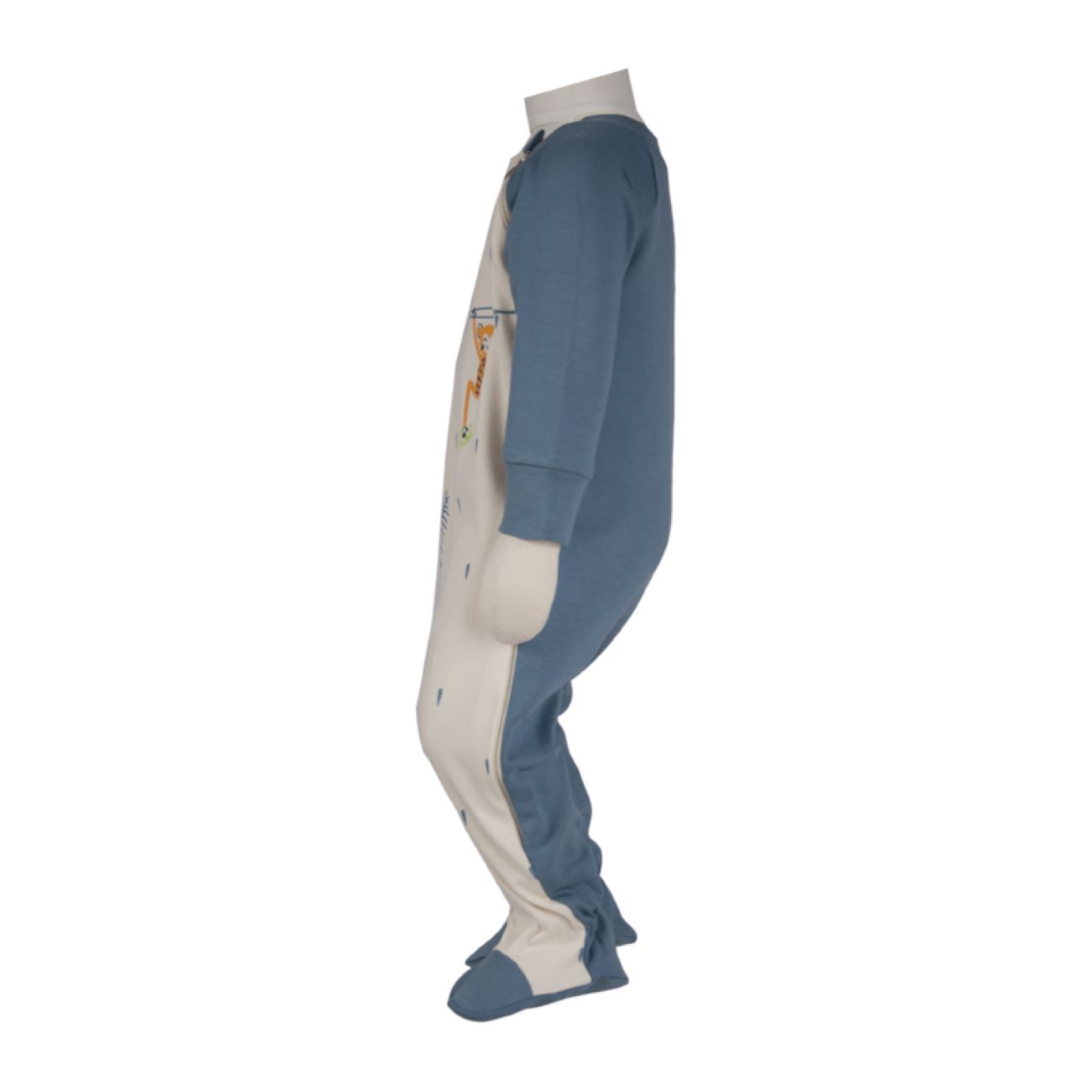 Combinaison Bébé avec Pieds Attachés (Style Chaussettes) avec Motif Animal