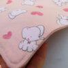 Bavoir bandana pour bébé et tout-petit avec motif éléphant en coton