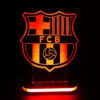 Veilleuse avec logo de l'équipe de Barcelone