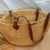Sac fourre-tout en crochet boho en rafia - Un compagnon naturel pour tous les jours