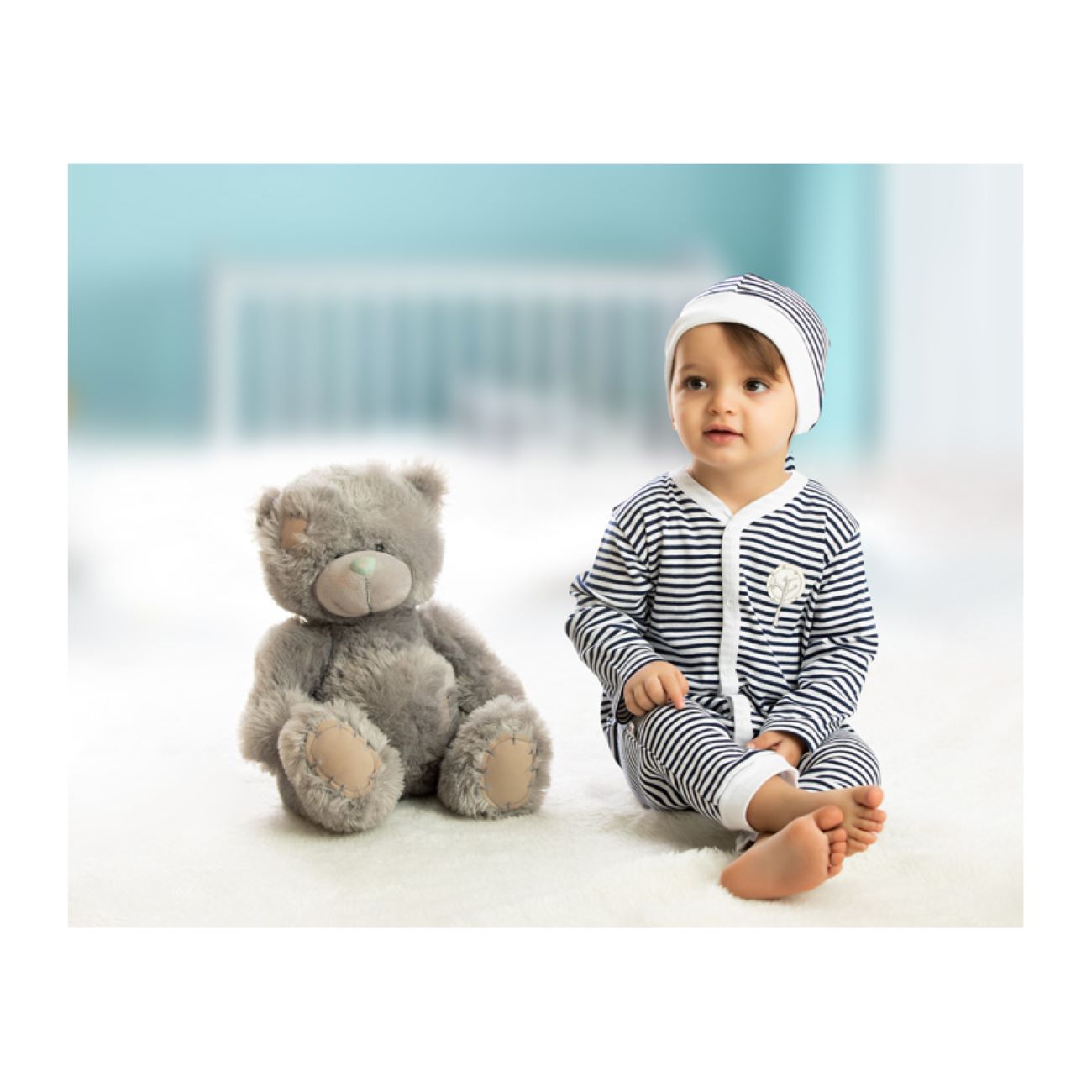Combinaison Bébé Décontractée pour Garçons et Filles – Idéale pour Jeux ou Siestes