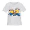 Cotton Kids’ Graphic T-Shirt – Fun & Vibrant Prints Minion Design (1)