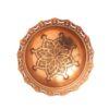 Coupelle élégante en cuivre et marqueterie Khatam | Plat de service décoratif fait main