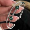 Elegant-Double-Line-Cuff-Bracelet-for-Women-–-Van-Cleef-Design-with-Colorful-Gems-5