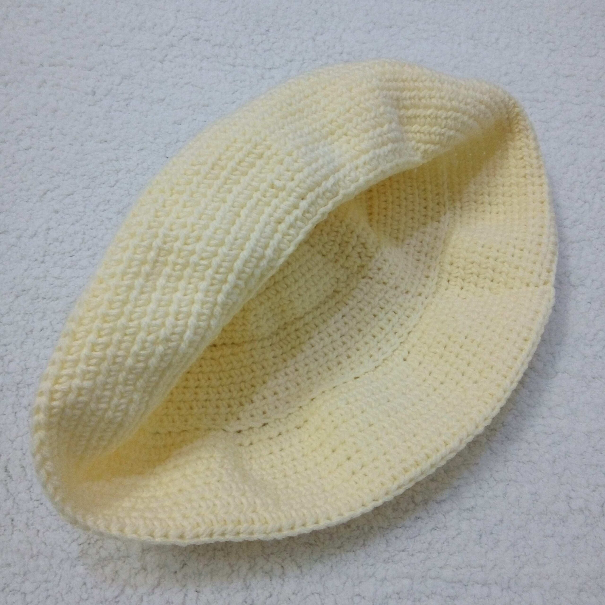 Chapeau Bob en Crochet Fait Main – Idéal pour les Tenues Décontractées