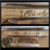 Outils d'entraînement Zurkhaneh iraniens — Planche à pompes en bois