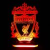 Veilleuse avec logo de l'équipe de Liverpool