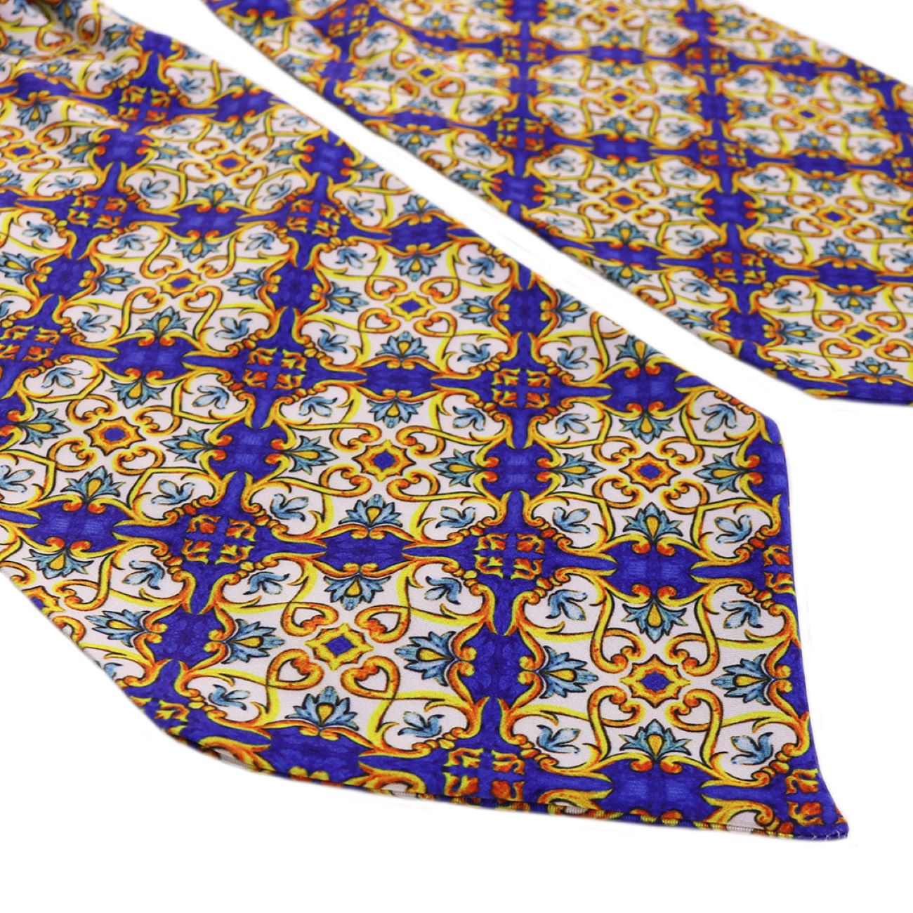 Cravate Ascot | Foulard de cou avec motif géométrique élégant pour tenues formelles et décontractées