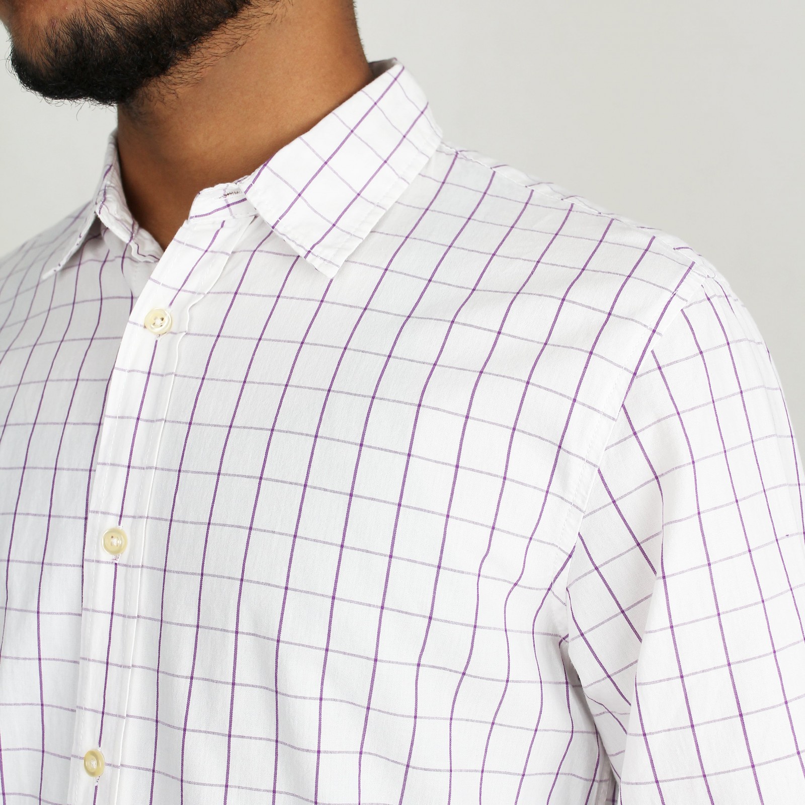 Chemise pour Homme à Motifs Carreaux – Style Décontracté et Coupe Confortable