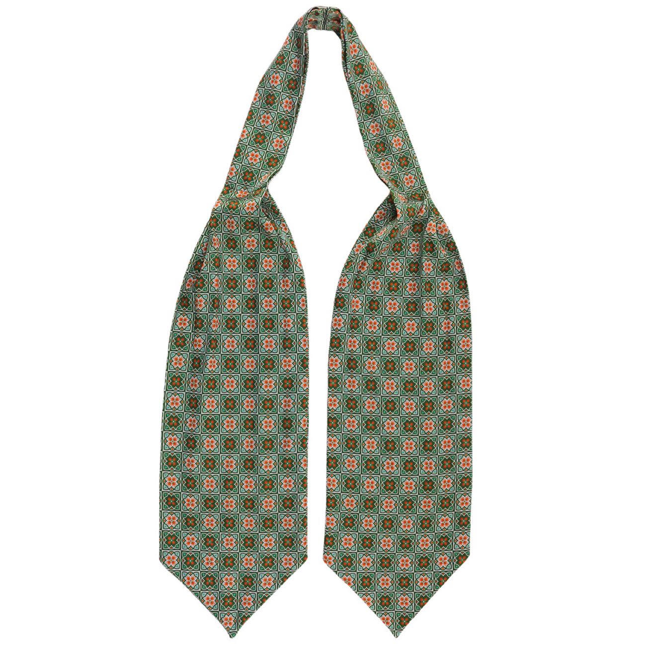 Foulard à carreaux vintage pour homme | Cravate Ascot à motif classique pour un style élégant