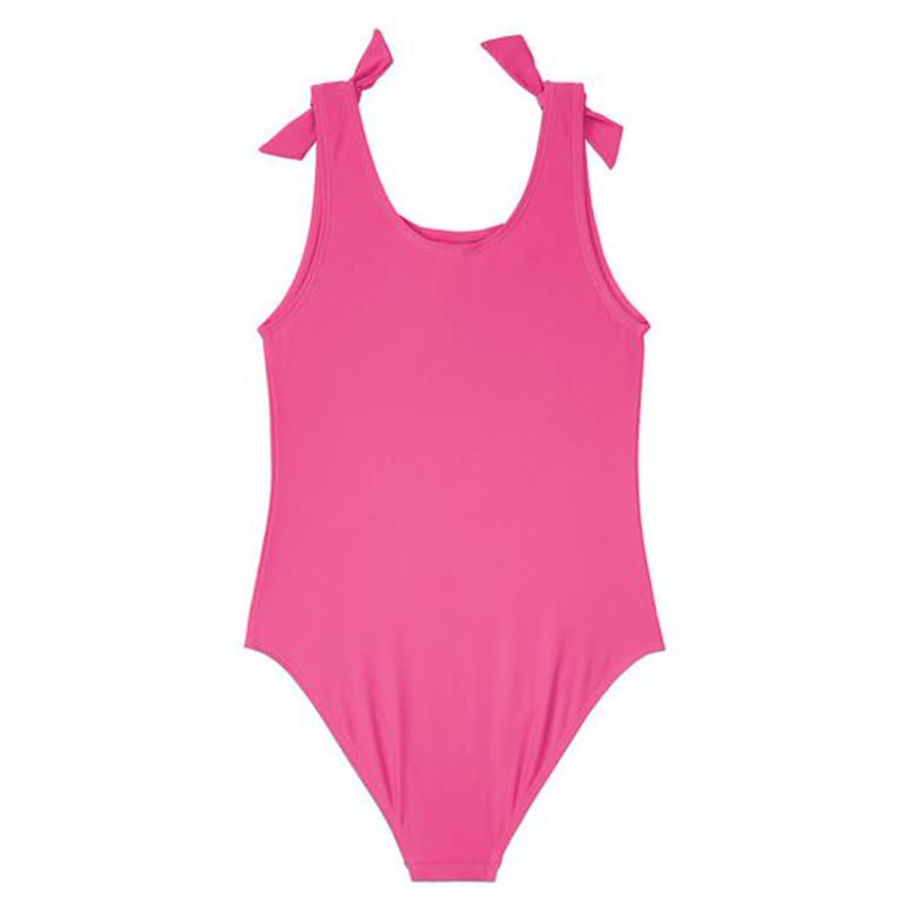 Maillot de bain fille imprimé sirène – Design une pièce avec nœud