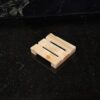 Sous-verre en bois naturel de palette – Protège la table (lot de 6)