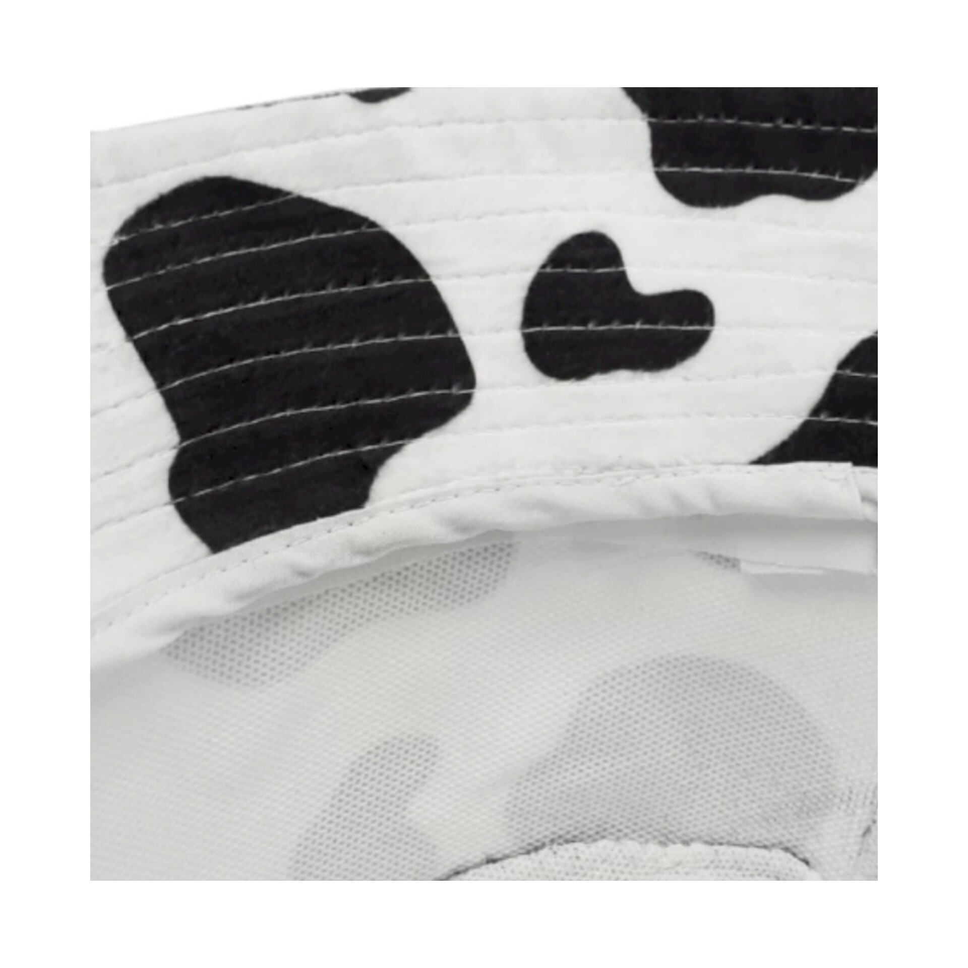 Chapeau Bob Extérieur Imprimé Vache – Parfait pour Affirmer son Style à Tout Événement