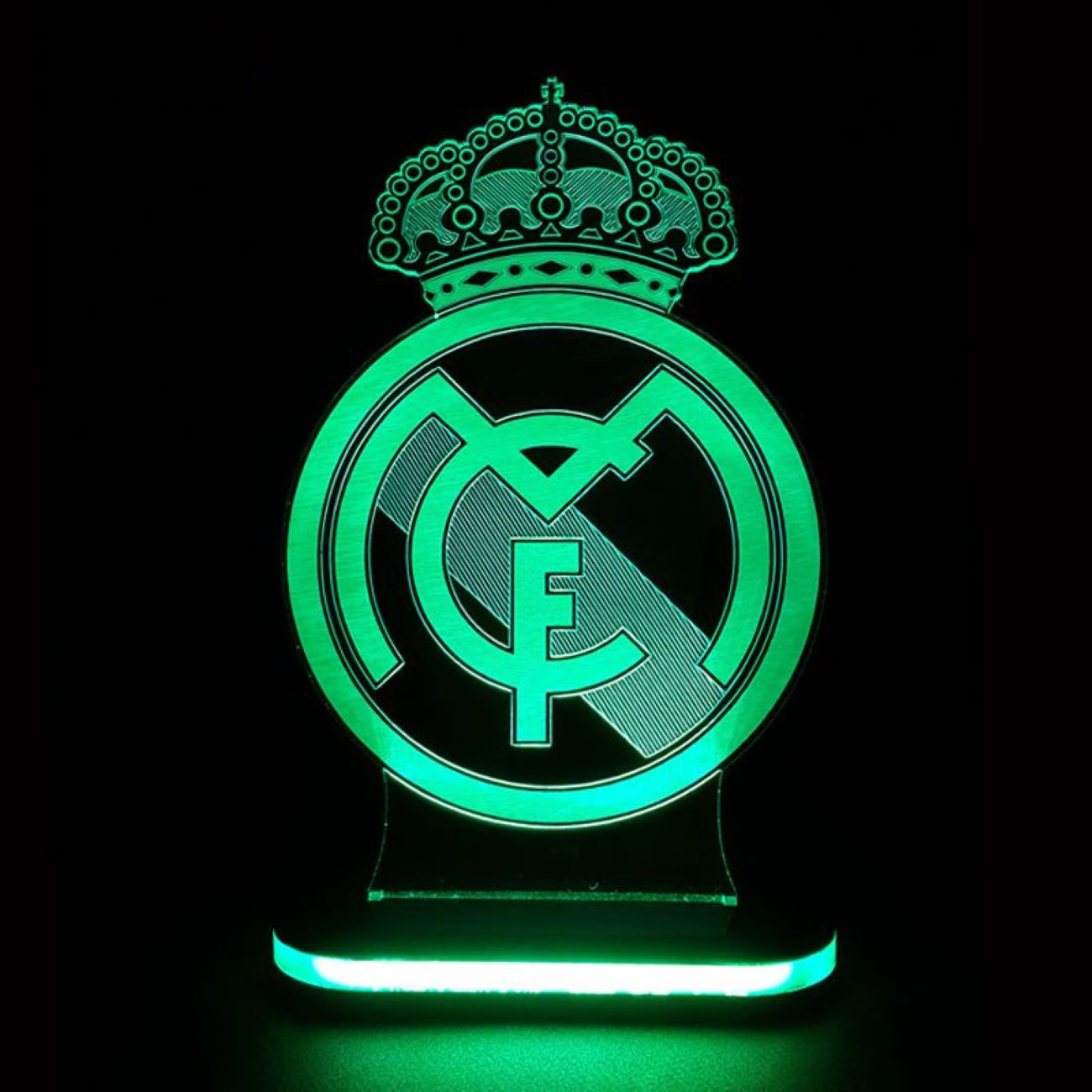 Veilleuse avec logo de l’équipe du Real Madrid