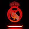 Veilleuse avec logo de l'équipe du Real Madrid