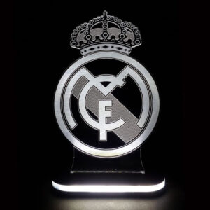 Veilleuse avec logo de l’équipe du Real Madrid