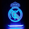 Veilleuse avec logo de l'équipe du Real Madrid