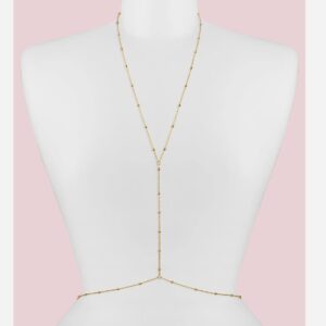 Collier chaîne corporelle statement – Convient à toutes les morphologies et styles